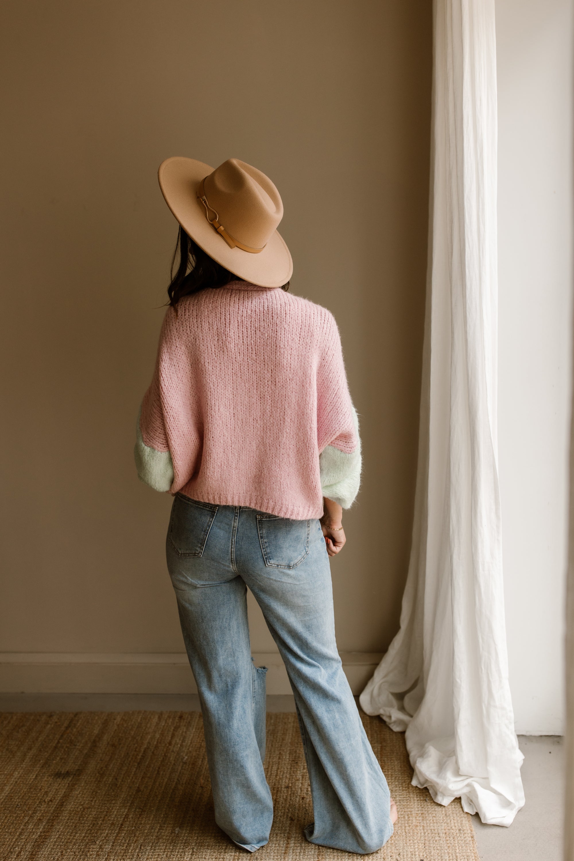 Vest Hanne Yellow/Pink