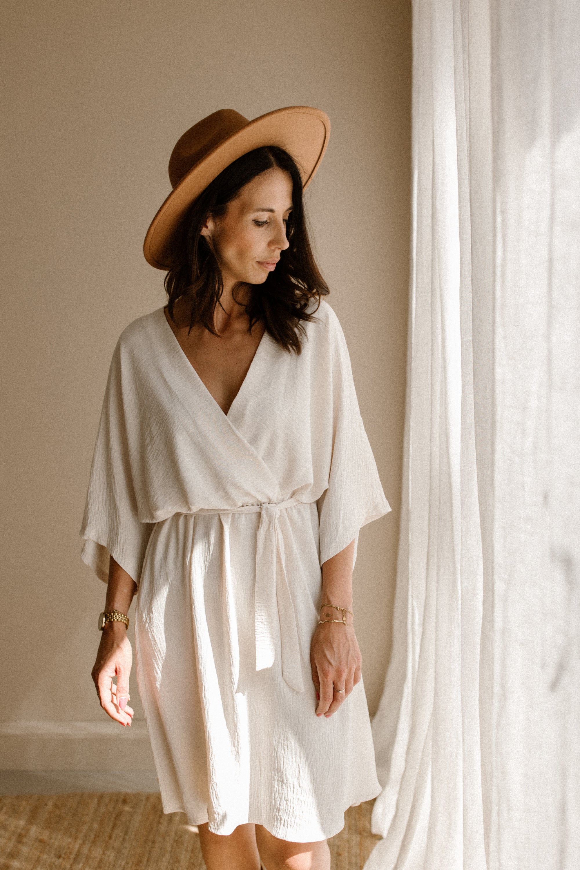 Jurk Noortje Off white