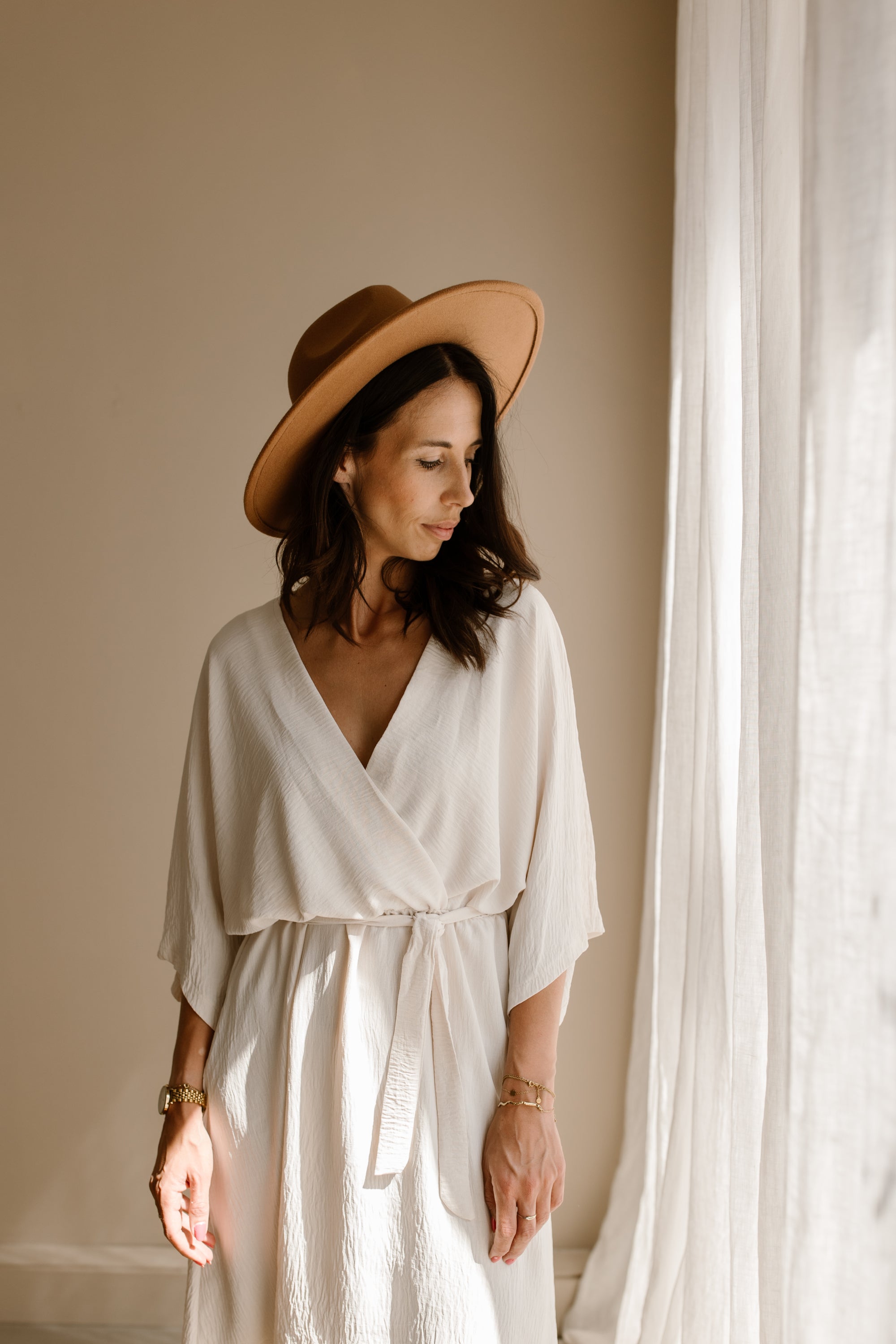Jurk Noortje Off white