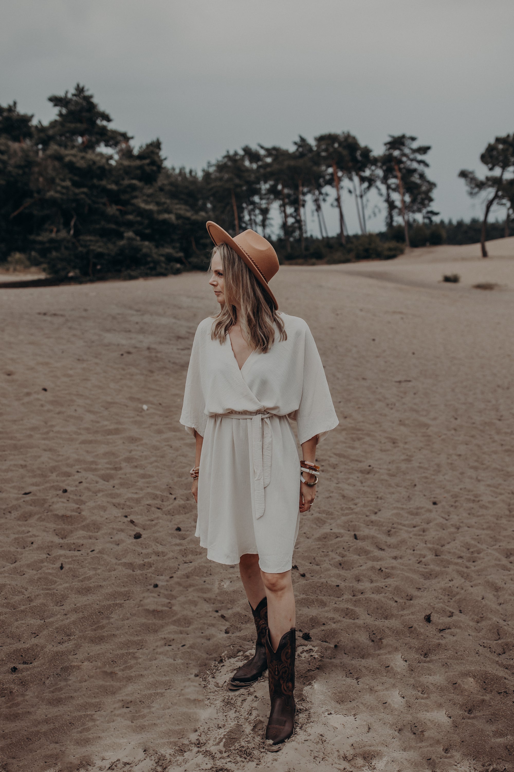 Jurk Noortje Off white