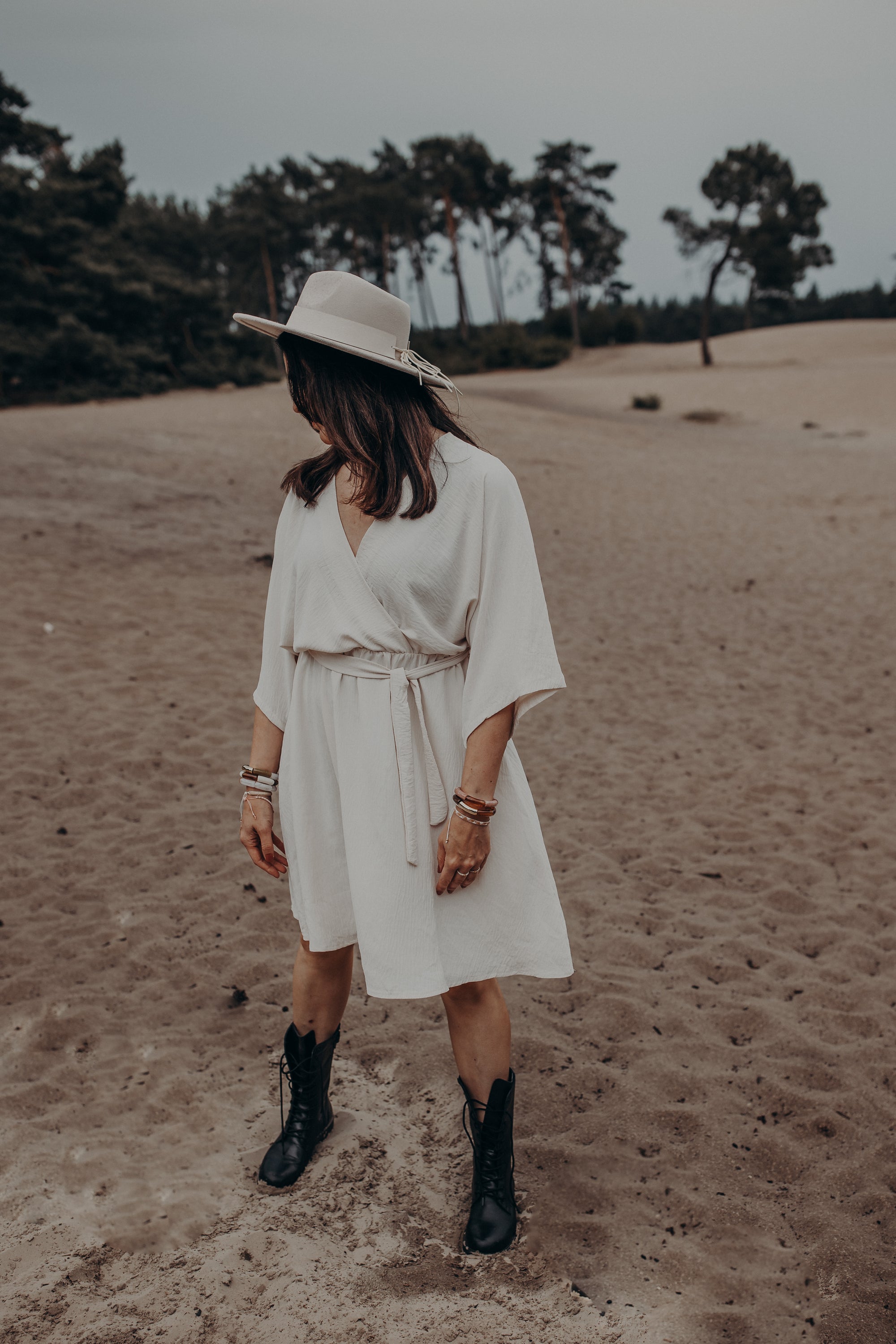 Jurk Noortje Off white