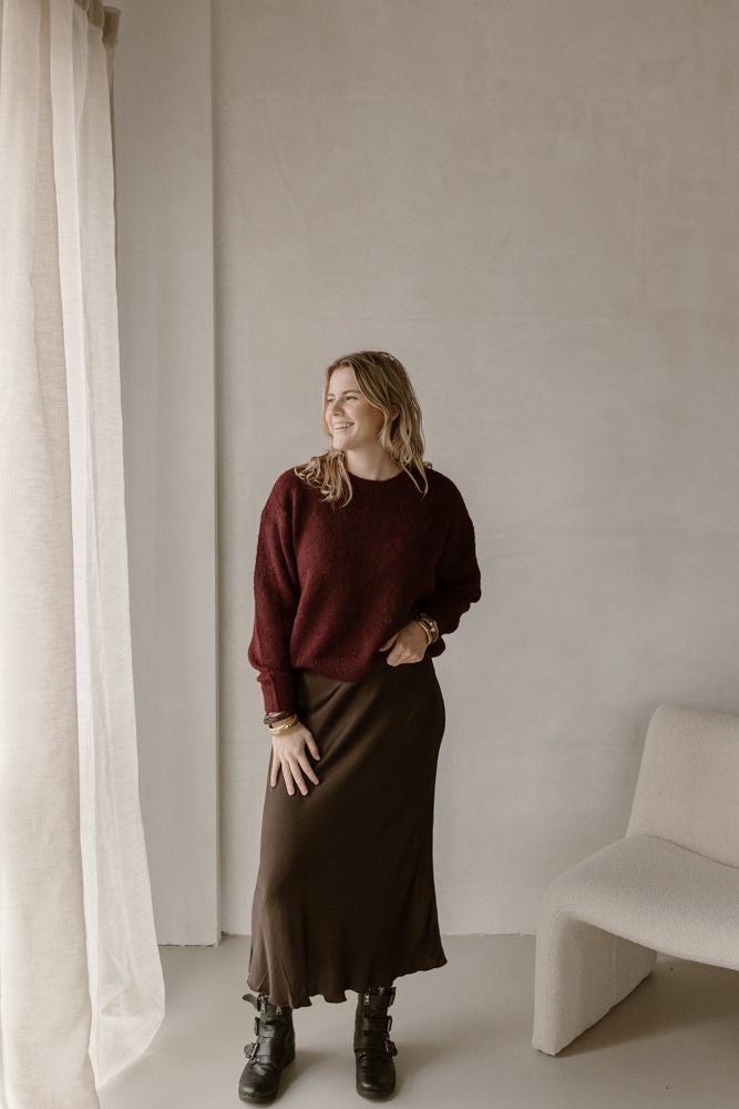 Skirt Jacky Dark Brown