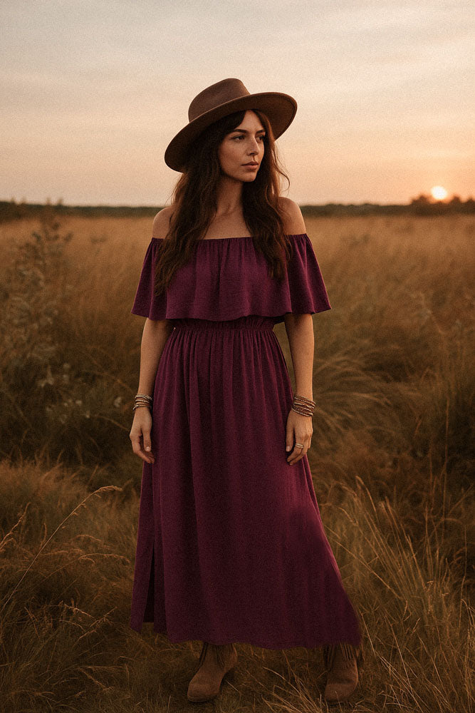 Jurk Yara Purple