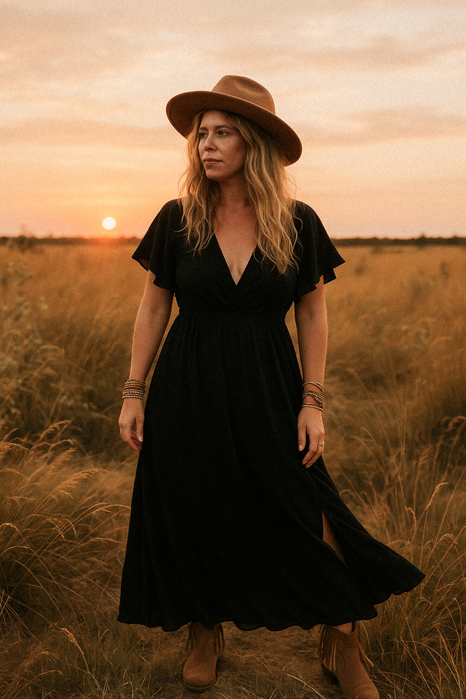 Dress Pip Dark Camel