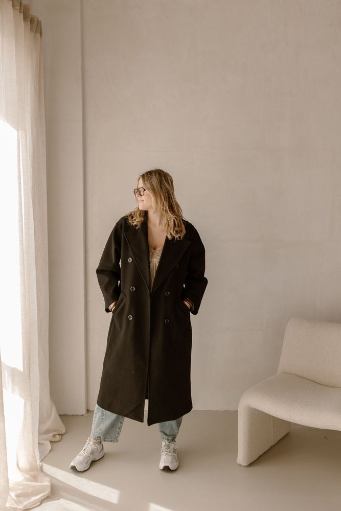 Veste fleur orange
