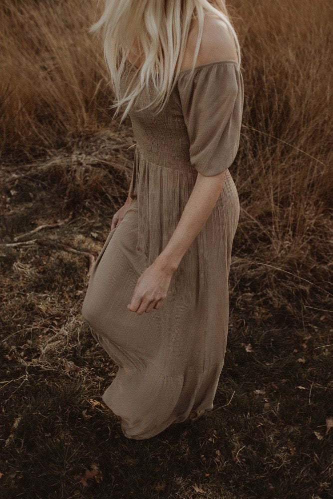 Robe Audrey Cognac