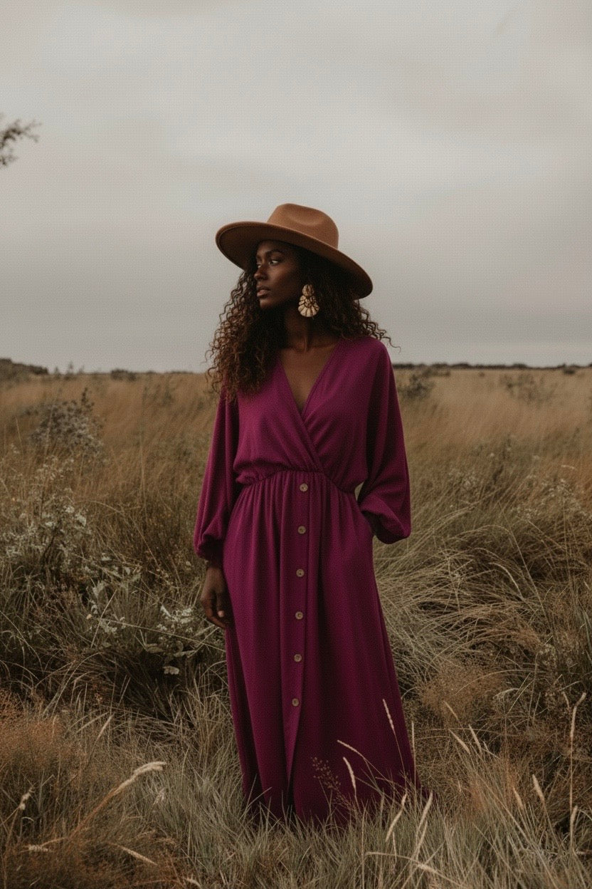 Jurk Luus Purple