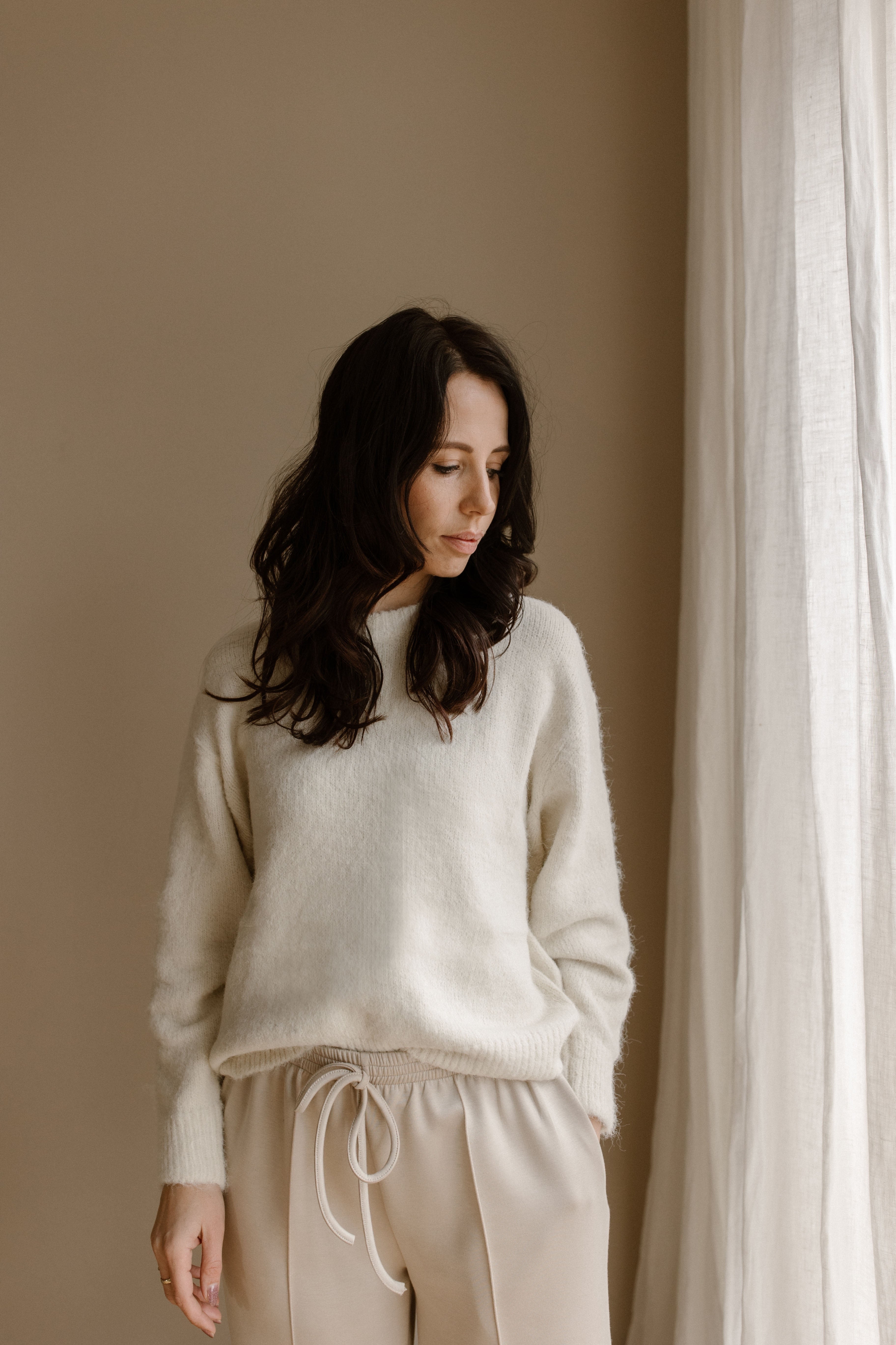 Cardigan Moos Crème