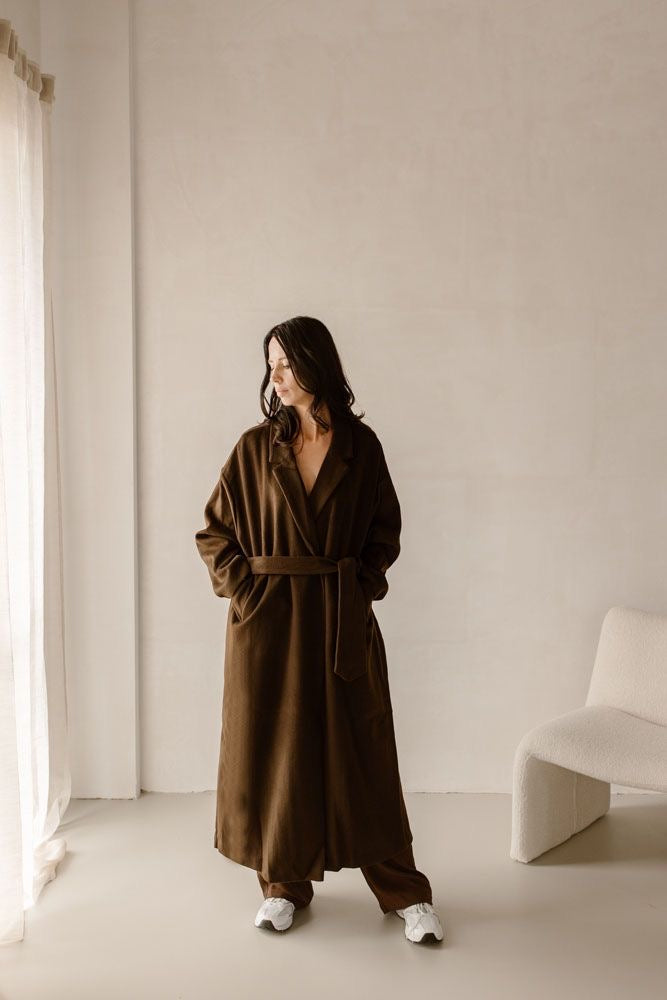 Jacket Moon Dark Brown