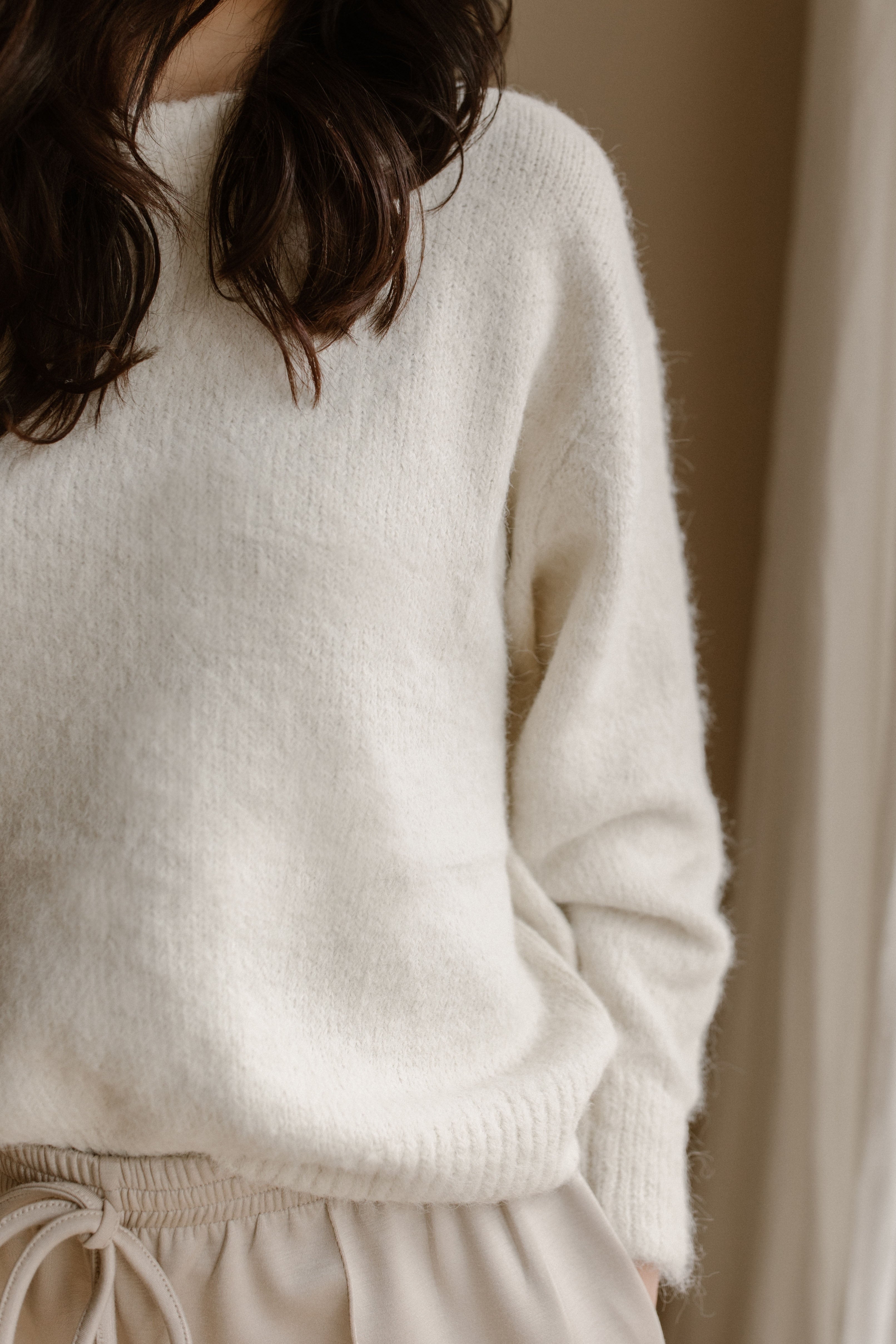 Cardigan Moos Crème