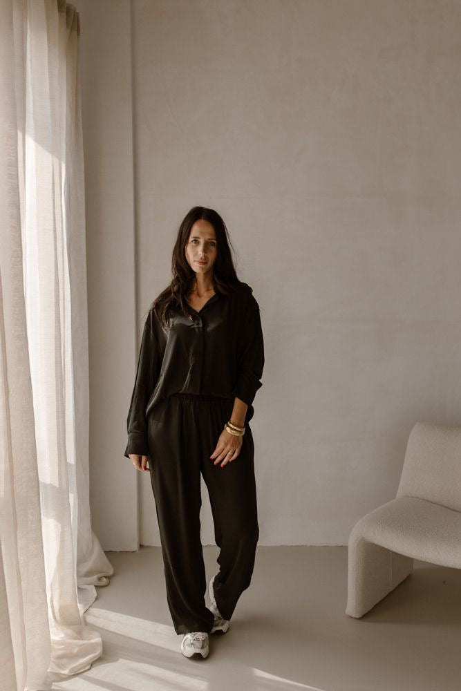 Pantalon Lau Zwart