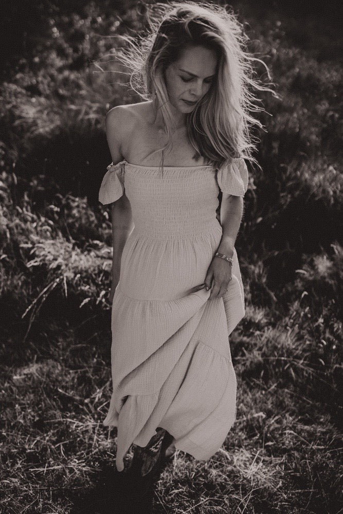 Jurk claire roest