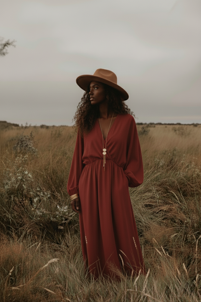 Robe Lola rouille délai de livraison environ 2,5 semaines