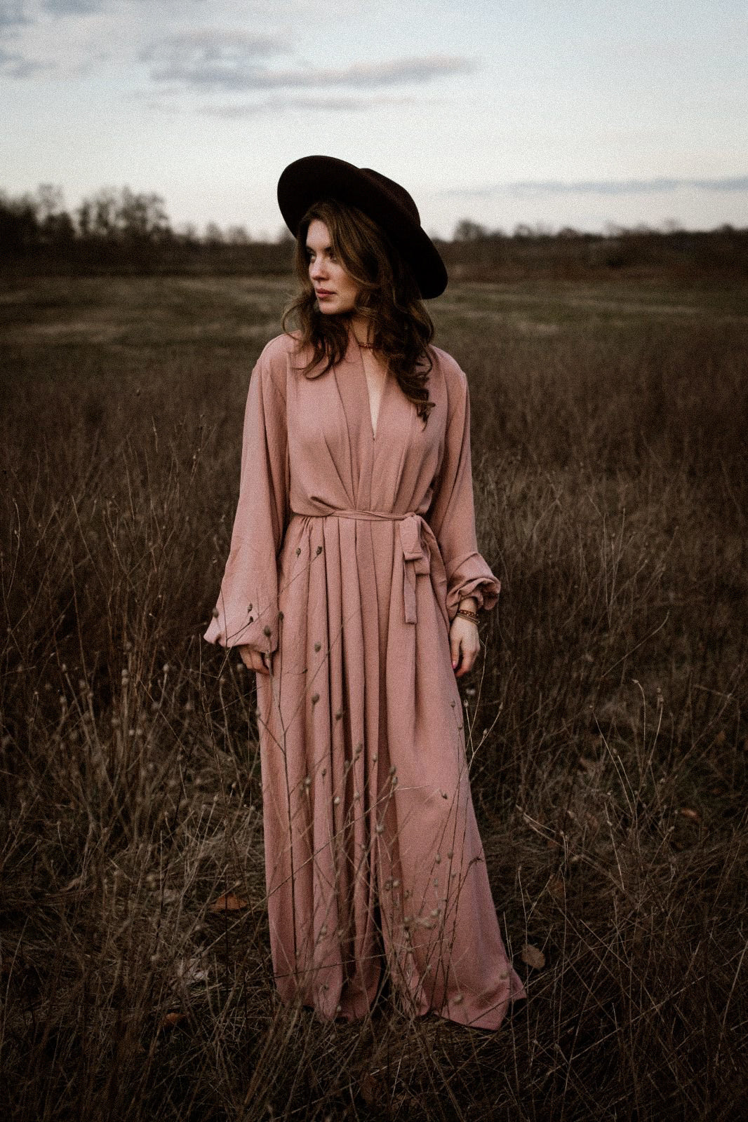 Caftan Ava Vieux rose