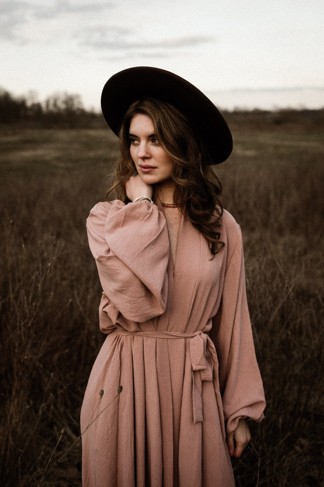 Caftan Ava Vieux rose