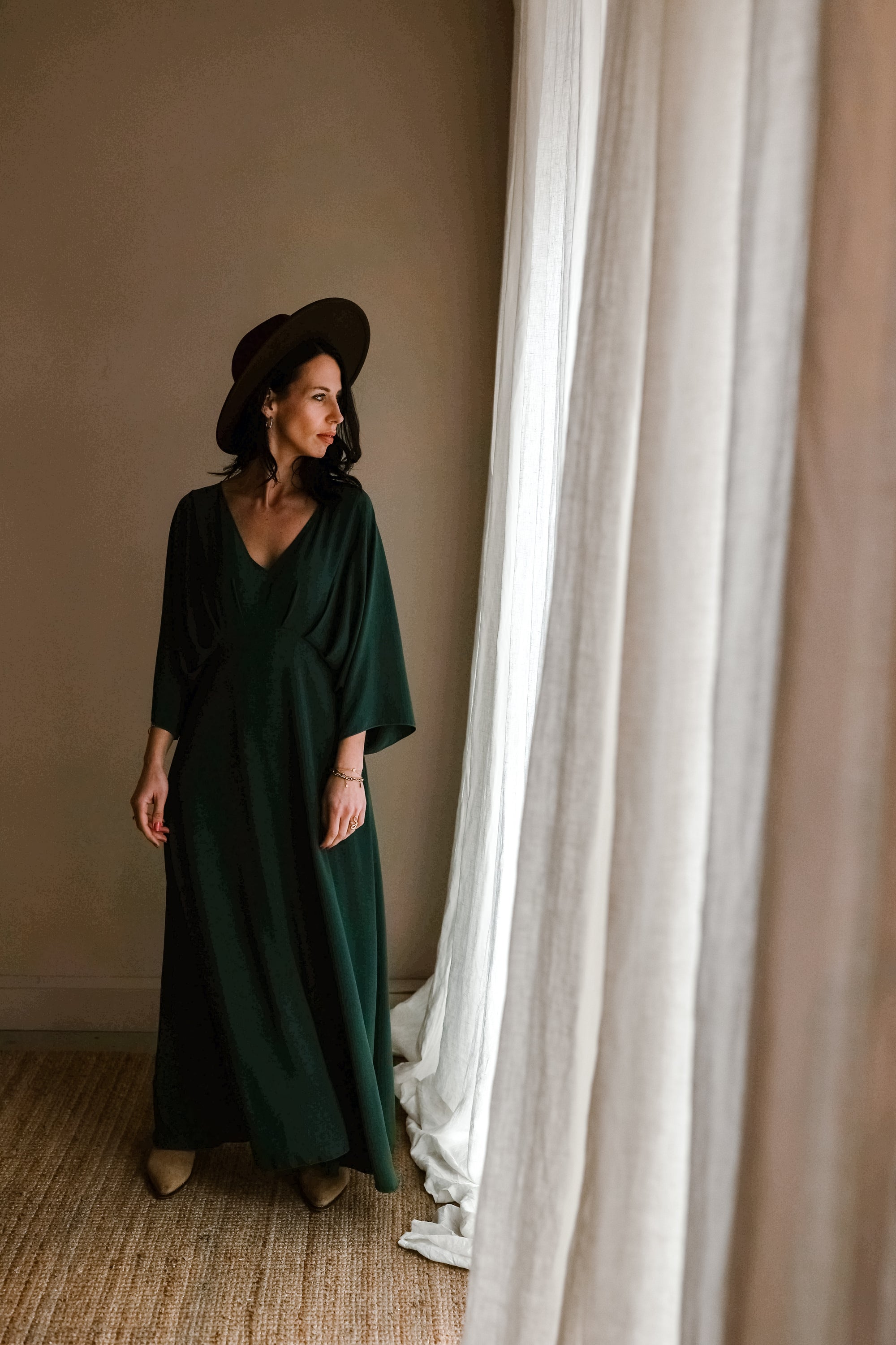 Dress Polly Dark Green 2 for € 70,-