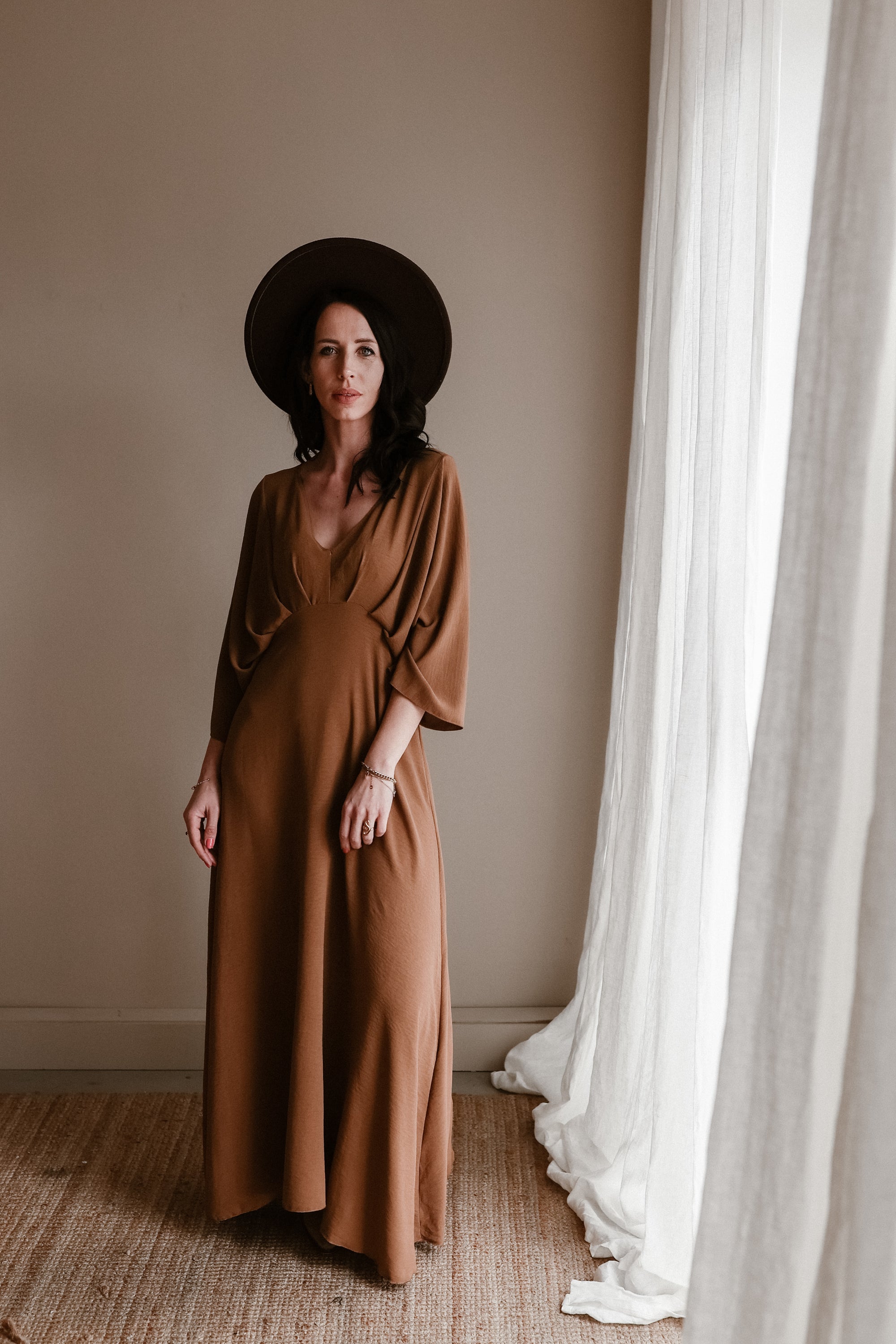 Dress Polly Camel