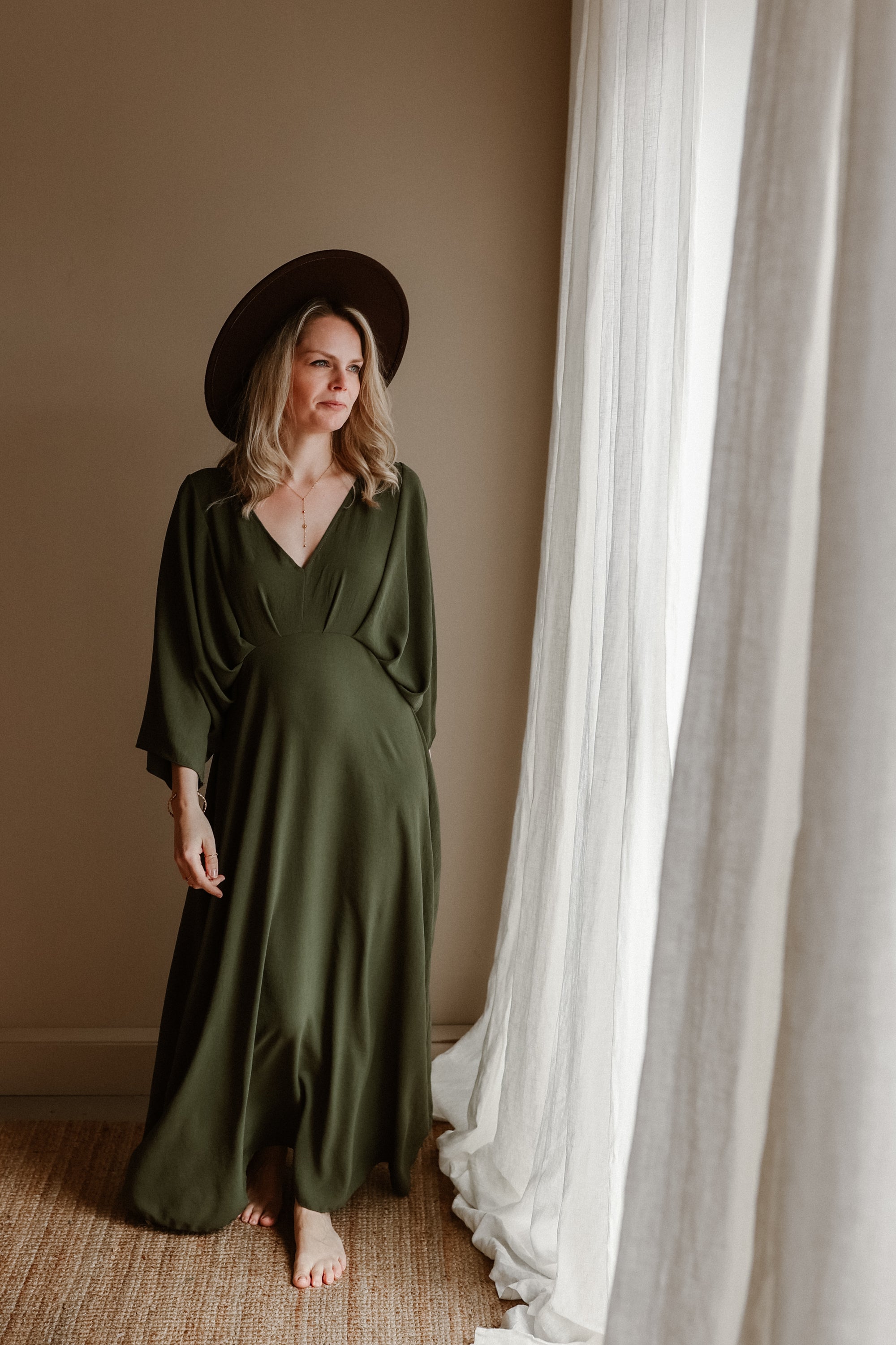 Dress Polly Army Green