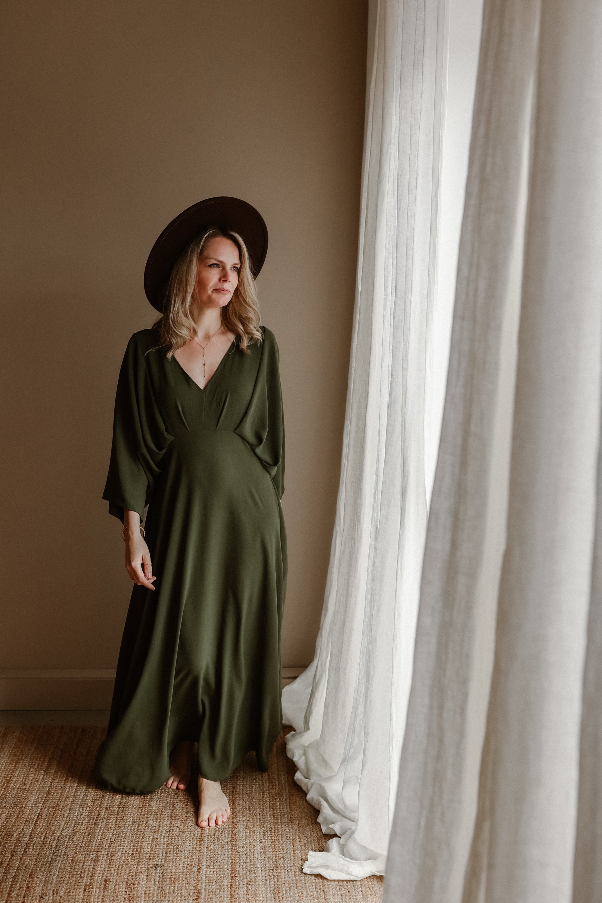 Dress Polly Army Green