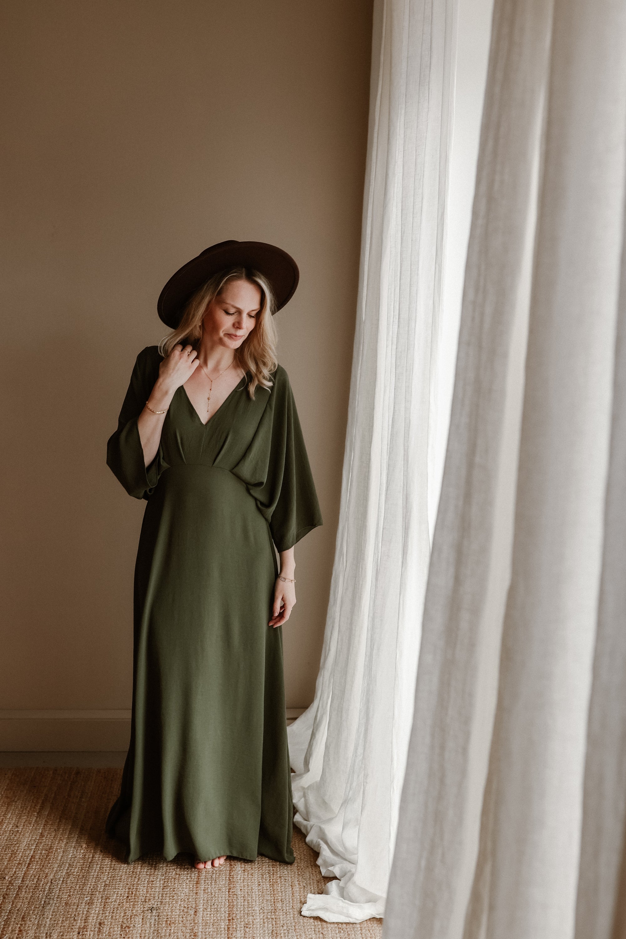 Dress Polly Army Green