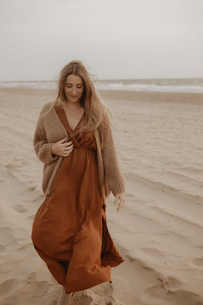 Jurk Lola Camel