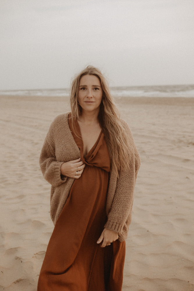 Jurk Lola Camel