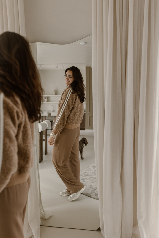 Jacke Loes Warm Beige