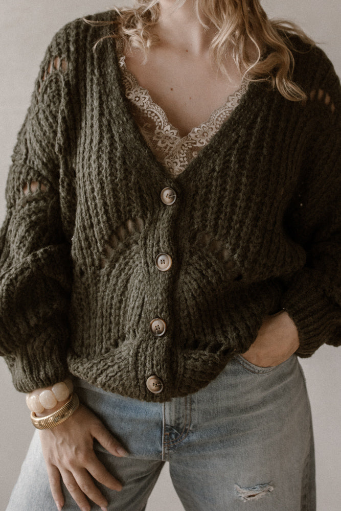Vest Loes Groen