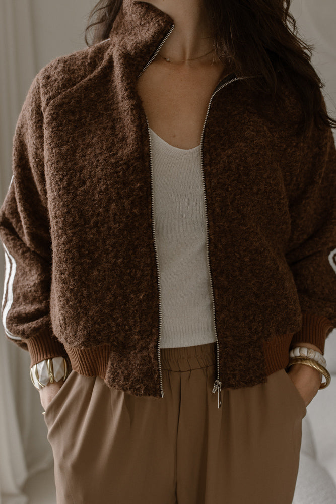 Veste Loes Bruin