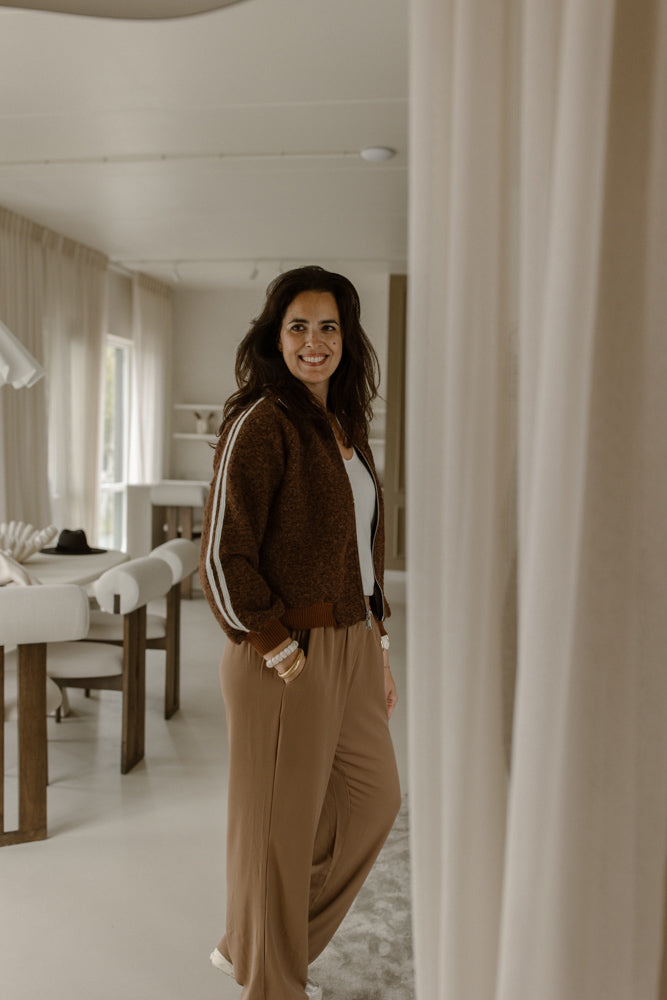 Veste Loes Bruin