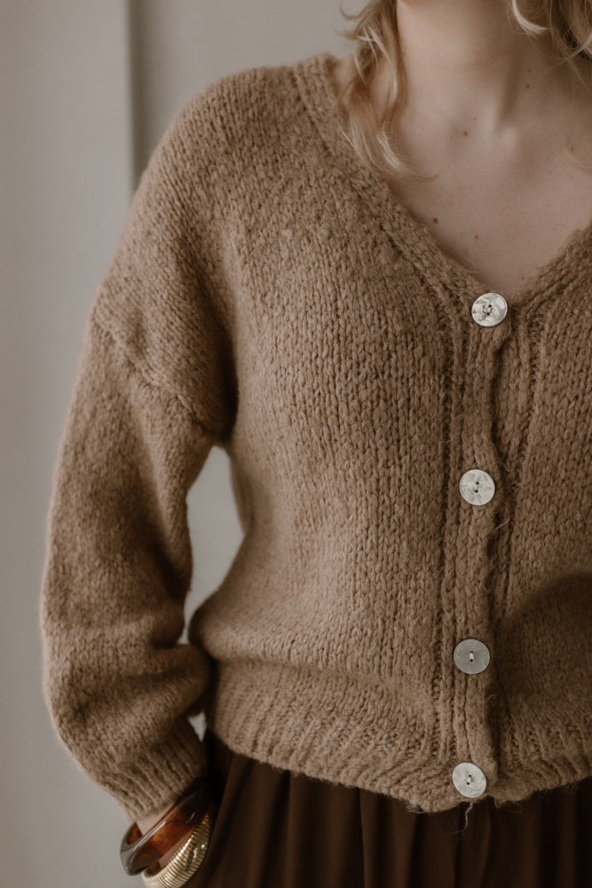 Vest Anna Camel