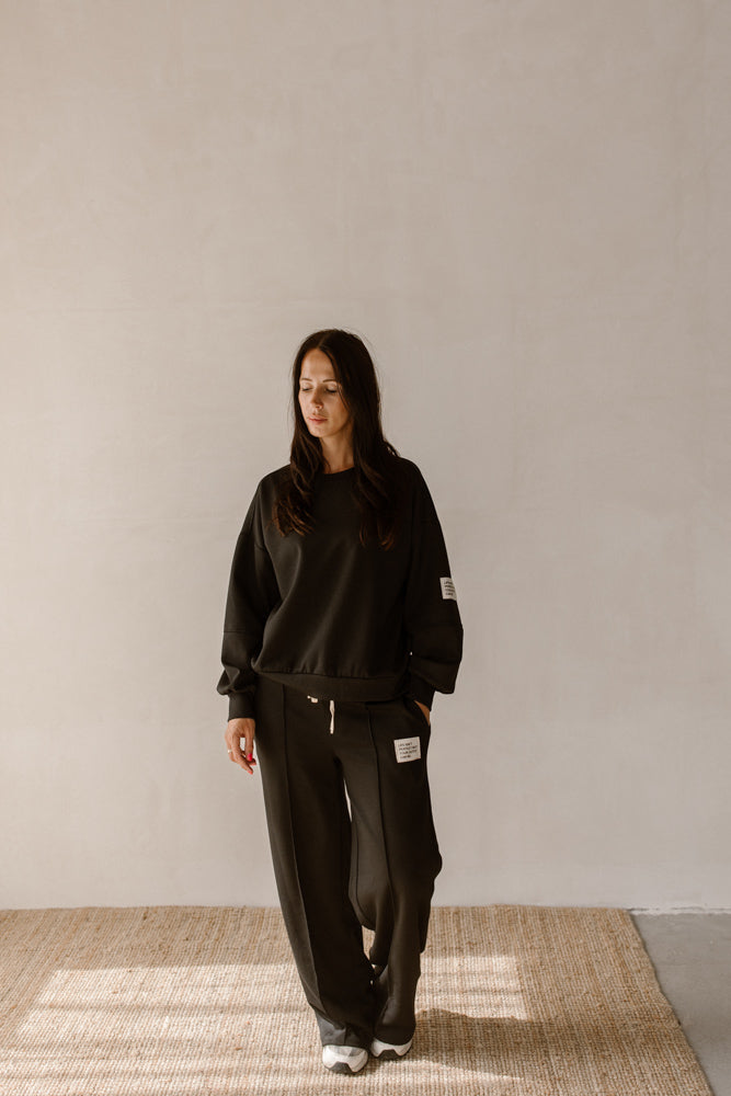 Sweater Jutta Zwart