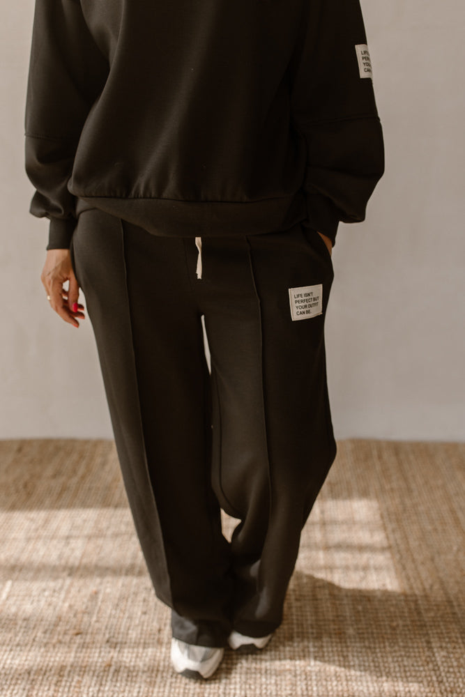 Broek Soof Zwart