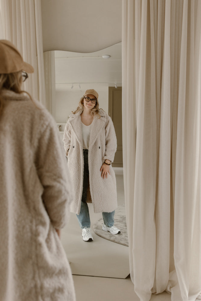Coat Mees beige