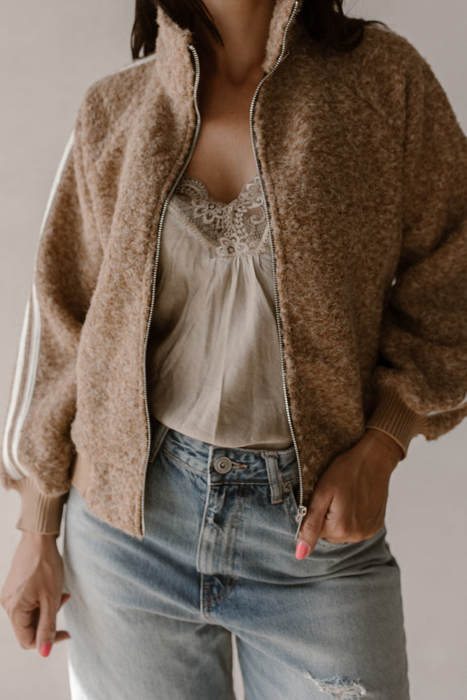 Jacket Loes Warm Beige