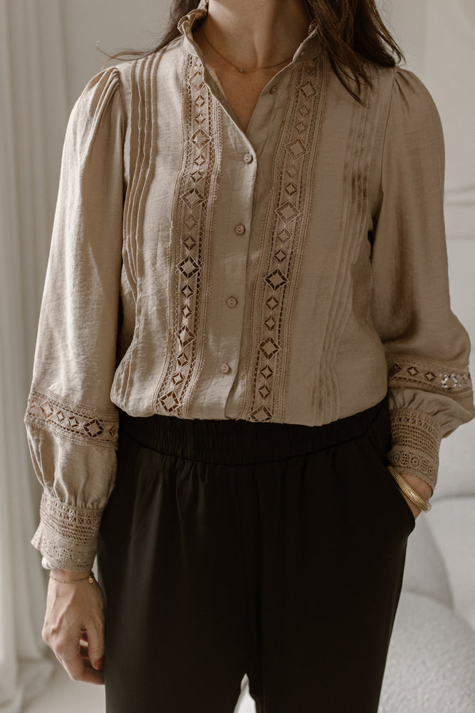 Blouse Jamy warm beige