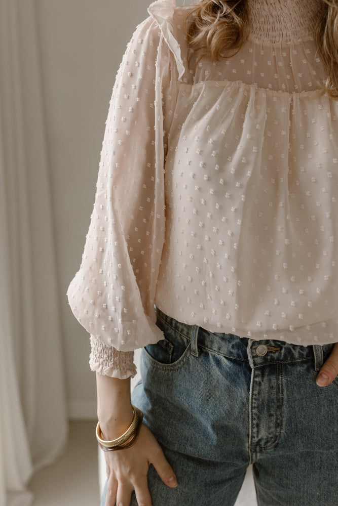 Blouse Mea soft pink
