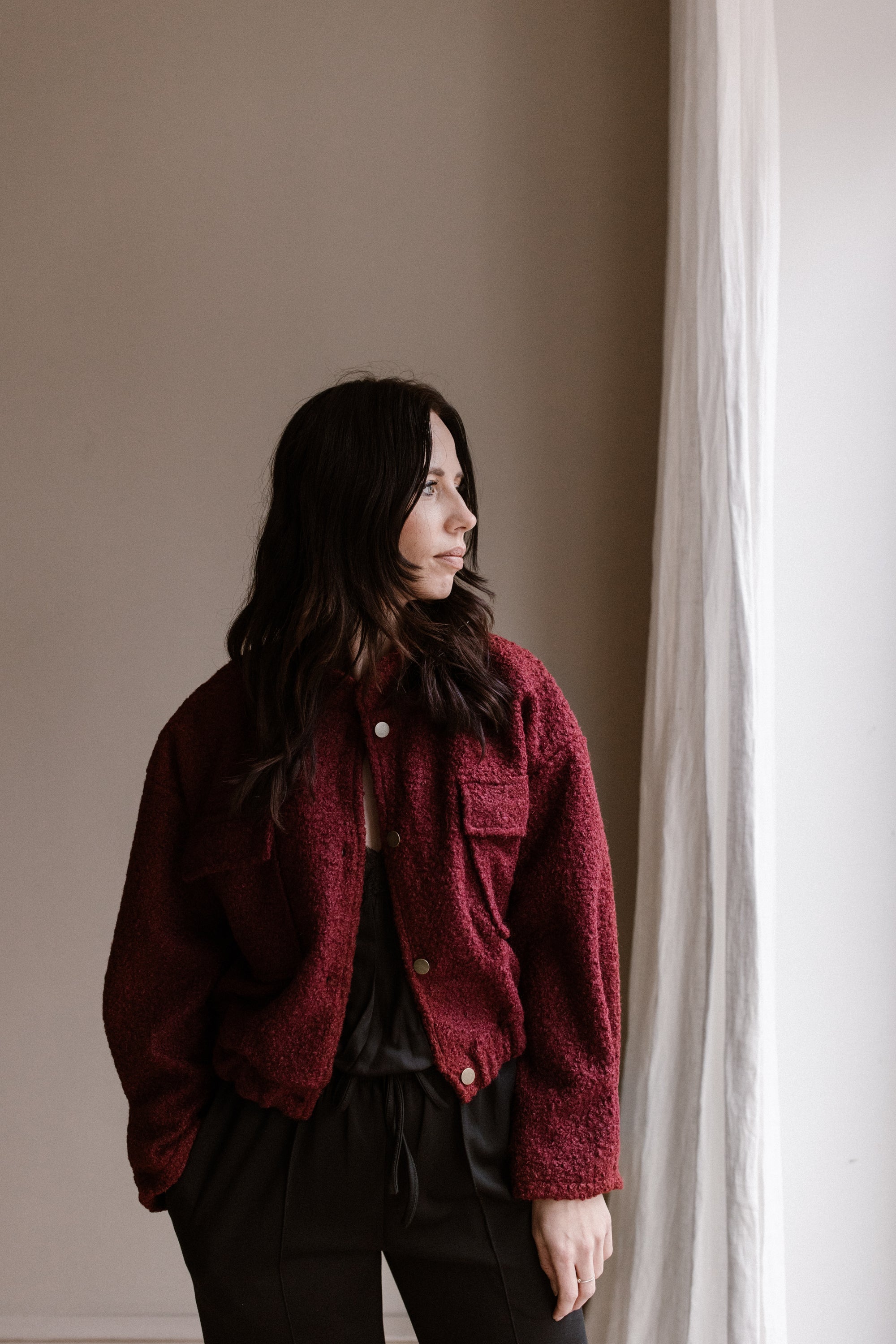 Veste Keet Bordeaux