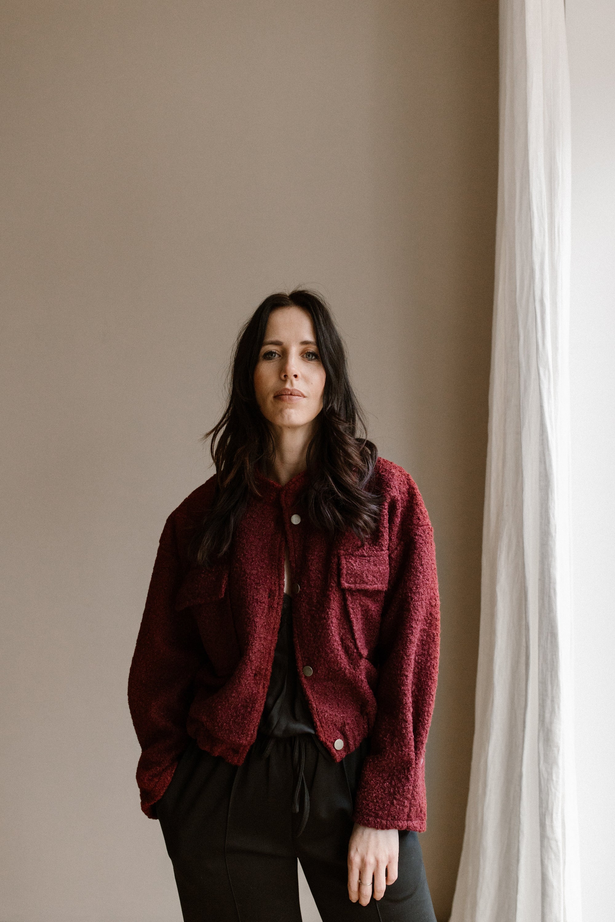 Veste Keet Bordeaux