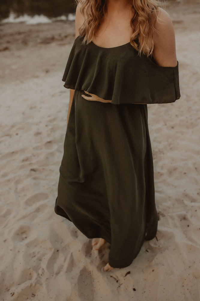 Jurk Ruth Leger Groen