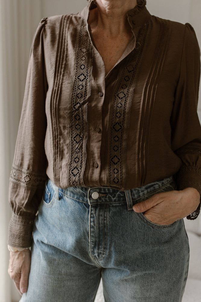 Blouse Jamy taupe