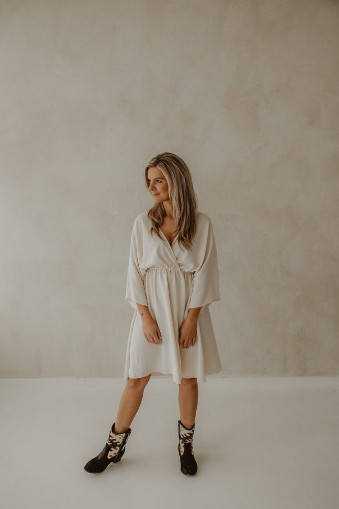 Dress Jip Off White Pre-Order Delivery time 2/3 weeks