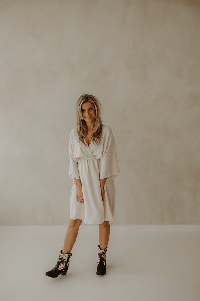 Dress Jip Off White Pre-Order Delivery time 2/3 weeks