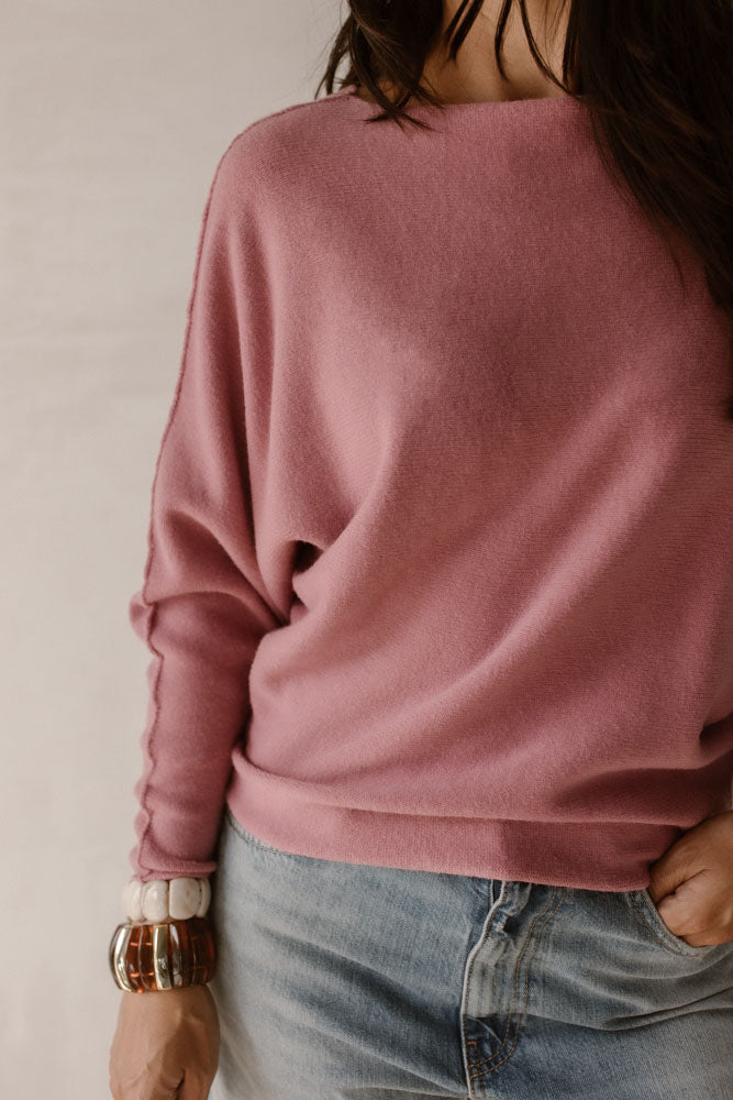 Sweater Mies Soft Blue