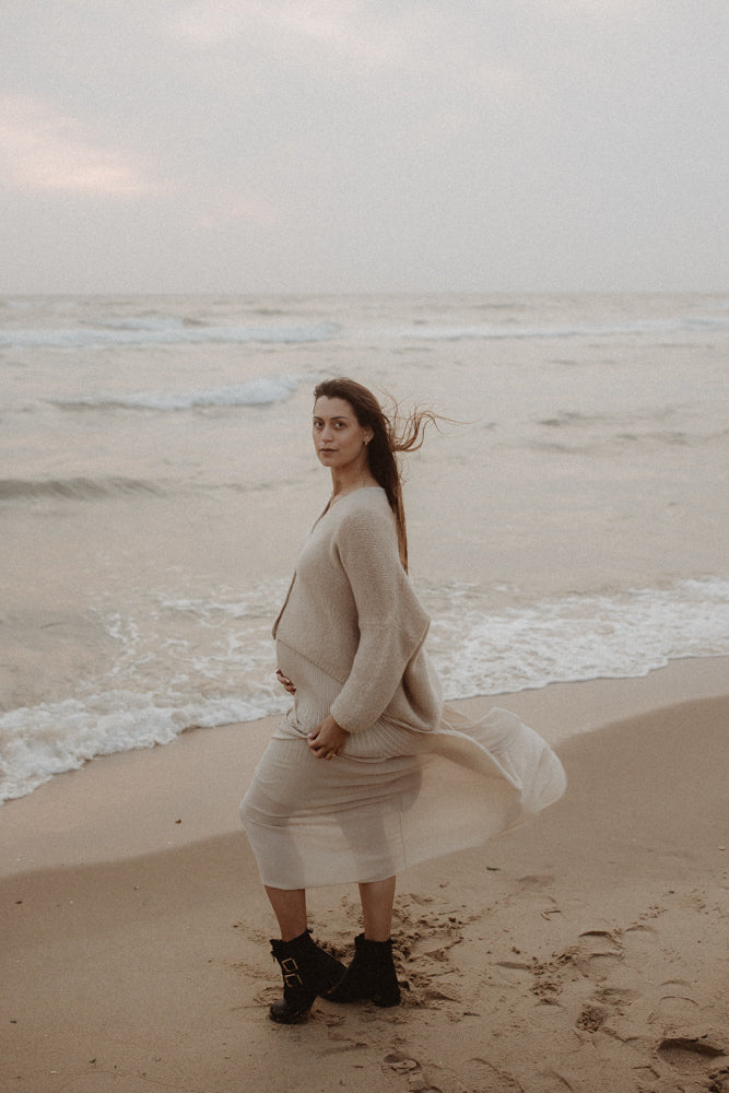Jurk Fem Creme
