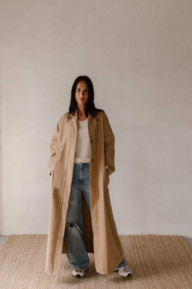Jas Lize Licht Camel