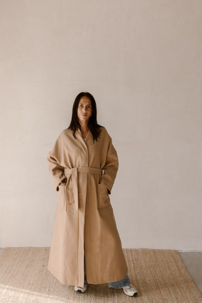 Jas Lize Licht Camel