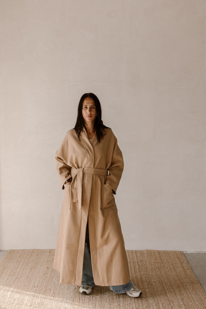 Jas Lize Licht Camel