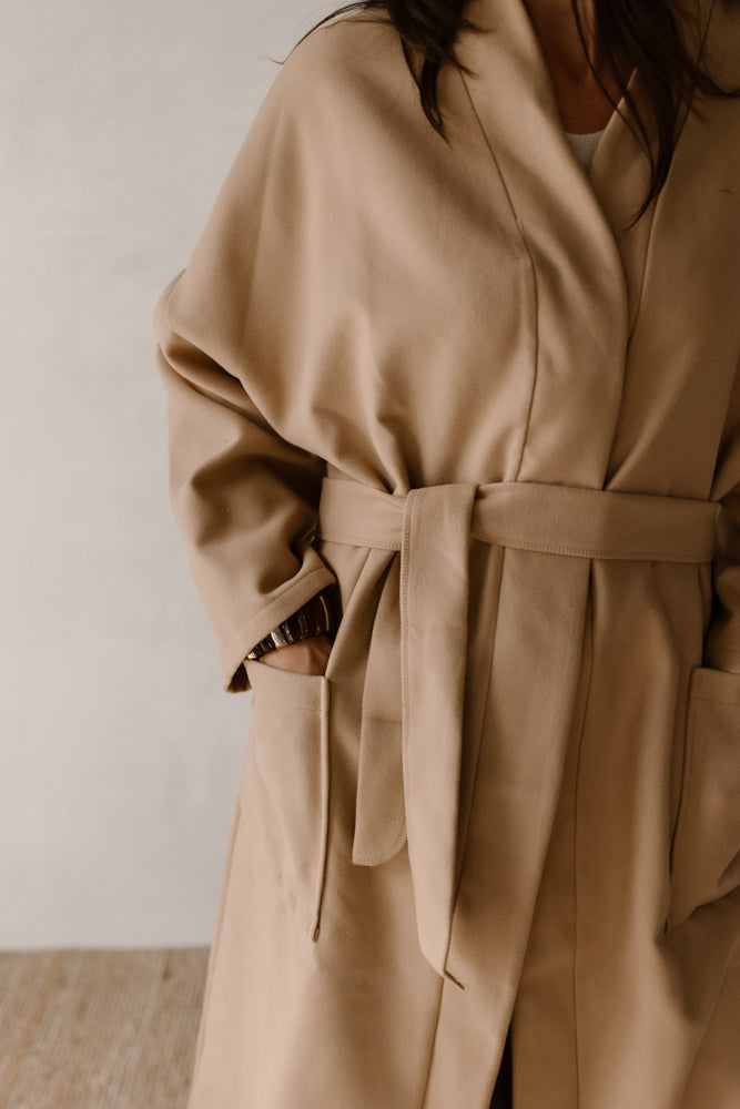 Jas Lize Licht Camel
