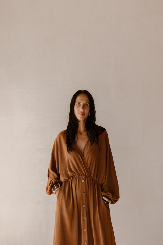 Jurk Luus Camel